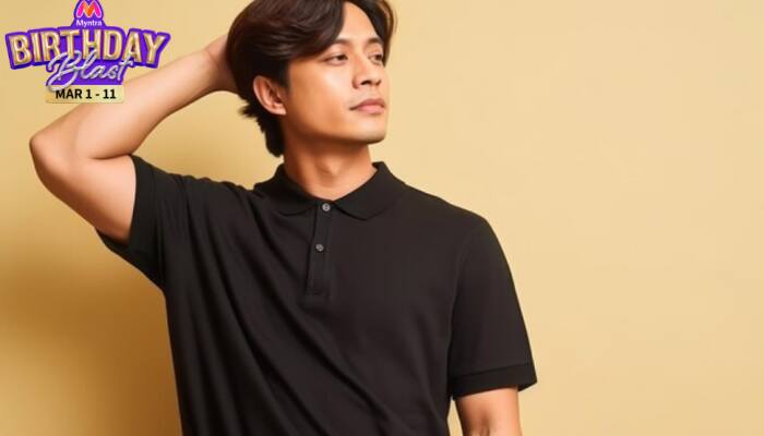 Myntra Birthday Blast: Best Polo Collar T-Shirts for Men