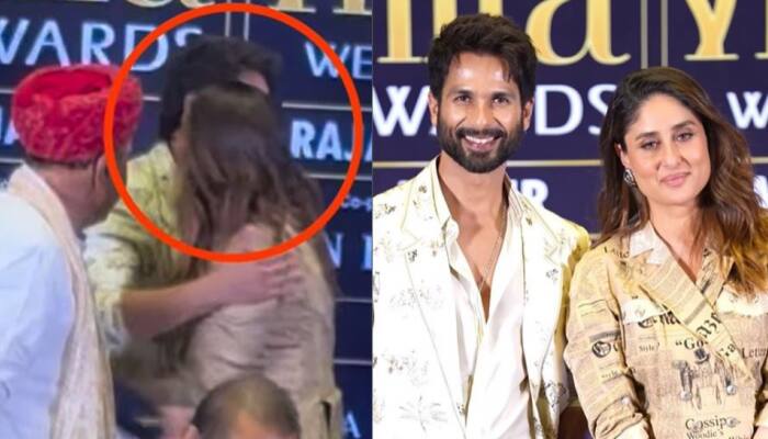 Ex-Lovers Shahid Kapoor And Kareena Kapoor Hug At IIFA 2025: Fans Relive Geet-Aditya Magic, WATCH Video