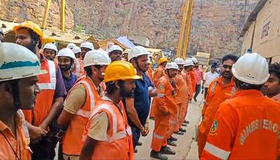 Telangana Tunnel Collapse: Robos To Be Deployed, Cadaver Dogs To Go Inside Again As Ops Continue