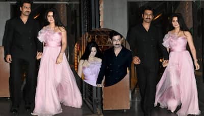 Katrina Kaif And Vicky Kaushal Exude Fairytale Romance At Friend’s Wedding Party – Watch Video!