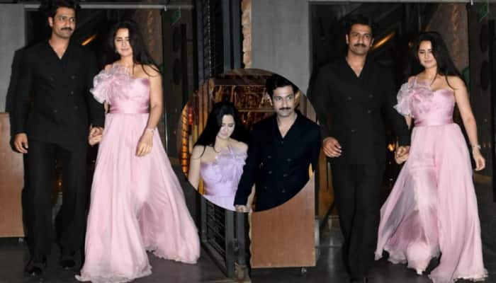 Katrina Kaif And Vicky Kaushal Exude Fairytale Romance At Friend’s Wedding Party – Watch Video!