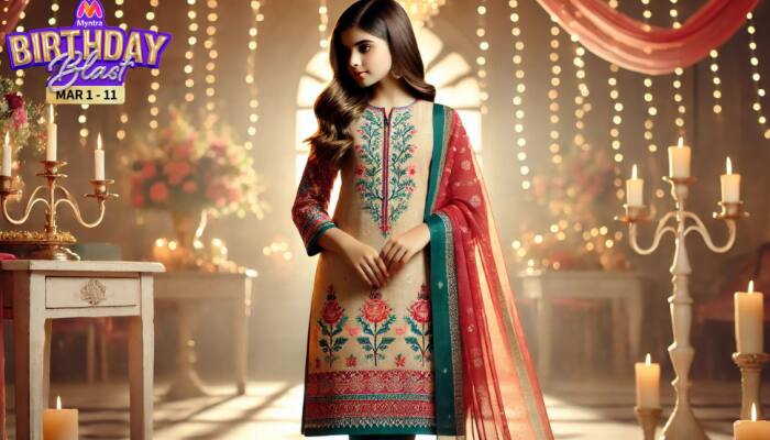 Myntra Birthday Blast Sale: Trendy &amp; Affordable Kurtis for Girls