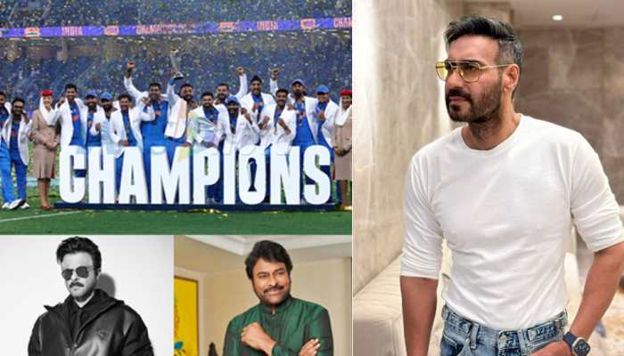 India Wins Champions Trophy: Ajay Devgn To Chiranjeevi, Celebs Throng Social Media For Wishes India Wins Champions Trophy: Ajay Devgn To Chiranjeevi, Celebs Throng Social Media For Wishes