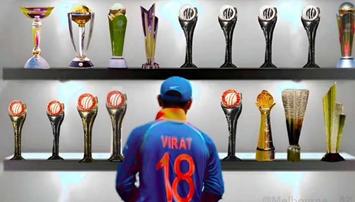 Virat Kohli's Trophy Collection: From 2008 Under 19 World Cup To Champions Trophy 2025 - In Pics