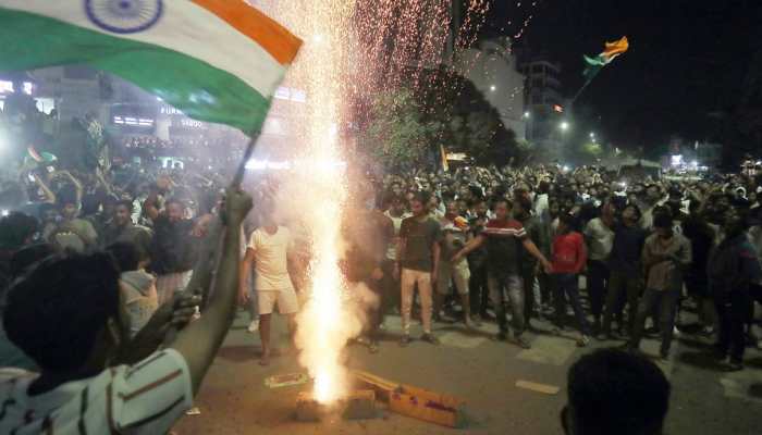 13 Held For Violence In MP's Mhow After India's Champions Trophy Win; Situation Under Control 13 Held For Violence In MP's Mhow After India's Champions Trophy Win; Situation Under Control