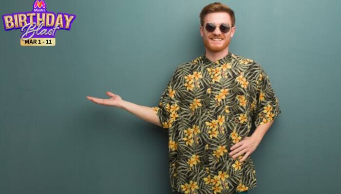 Myntra Birthday Blast: Best Floral Shirts for Men