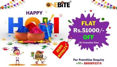 'One Bite' Holi Special : Exciting Offers From One Of India’s Top Fast Food Franchise Chain