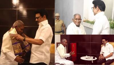 Legendary Music Composer Ilaiyaraaja Meets Tamil Nadu CM Stalin 