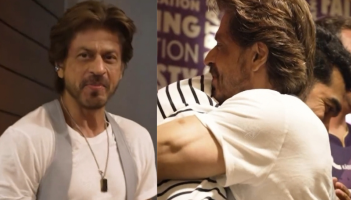 IPL 2025: Shah Rukh Khan Cheers KKR, Thanks Skipper Rahane Ahead Of Opening Match Against RCB - WATCH IPL 2025: Shah Rukh Khan Cheers KKR, Thanks Skipper Rahane Ahead Of Opening Match Against RCB - WATCH