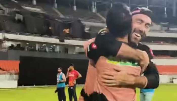 Glenn Maxwell Catches Up With Yuzvendra Chahal At Punjab Kings IPL 2025 Camp - Watch