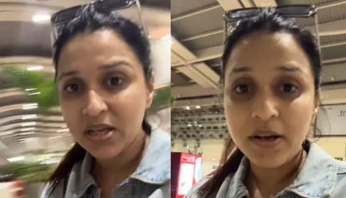Mannara Chopra Slams Airline For Not Allowing Her To Board, Gets Trolled For Her 'Behaviour' - VIRAL VIDEO Mannara Chopra Slams Airline For Not Allowing Her To Board, Gets Trolled For Her 'Behaviour' - VIRAL VIDEO