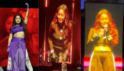Neha Kakkar Breaks Down On Stage, Cries After Arriving Late To Melbourne Concert; Fans Call It ‘Drama’