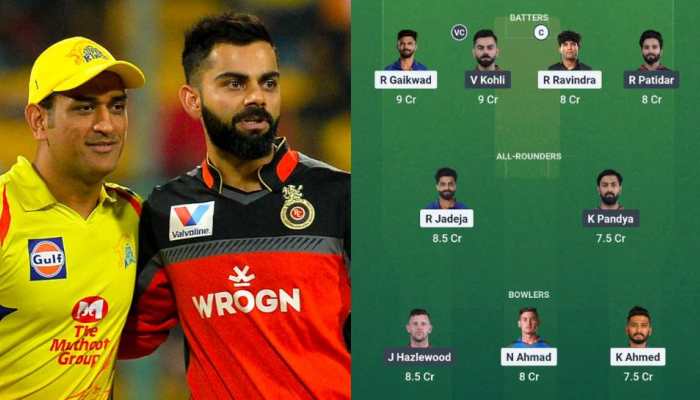 CSK vs RCB Dream11 Team Prediction IPL 2025 Match Preview Fantasy Picks Squads Captain Vice-Captian Best Playing 11s Player Injury News From MA Chidambaram Stadium, Chennai   Match 730 PM 28th March