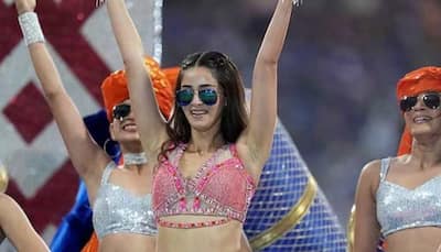Ananya Panday Sets The IPL 2025 Stage On Fire In Mumbai, Father Chunky Panday Elated