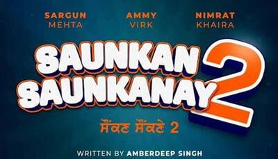 Saunkan Saunkanay 2 Teaser: Sargun Mehta, Ammy Virk, And Nimrat Khaira Reunite For Comic-Caper - Watch