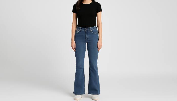 Top 4 Women's High-Rise Bootcut Jeans: Style, Comfort & Fit