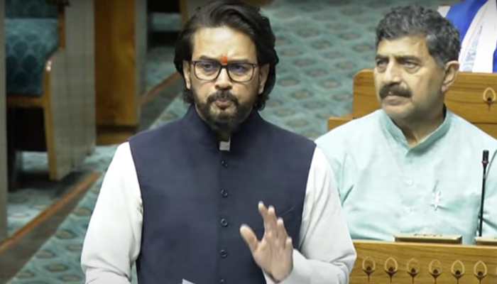 'Last Rites Of Congress....': Anurag Thakur Flays Opposition Over Waqf Bill Protest