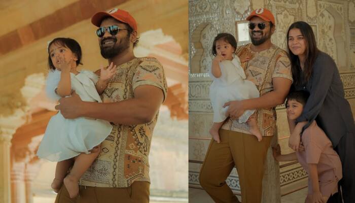 Telugu Star Manchu Manoj Pens Heartfelt Note For Daughter Deva Sena Shoba On Her First Birthday