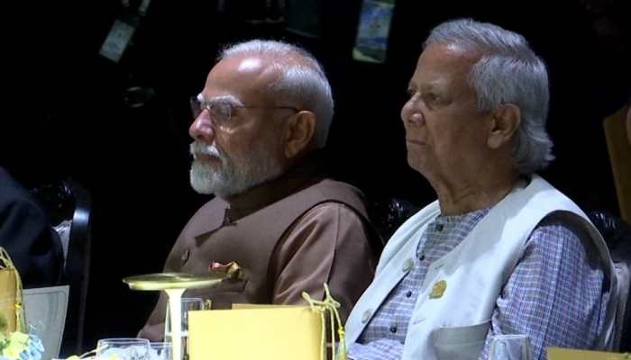 PM Modi, Bangladesh Chief Advisor Md Yunus Sit Together At BIMSTEC; Bilateral Meet On Cards? PM Modi, Bangladesh Chief Advisor Md Yunus Sit Together At BIMSTEC; Bilateral Meet On Cards?