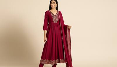 Top 4 Anarkali Kurta Sets: Myntra’s Fashion Carnival