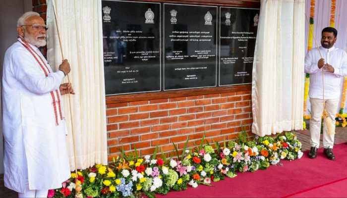 PM Modi, Sri Lankan President Dissanayake Launch India-Backed Railway Projects In Anuradhapura
