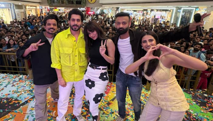 'The Bhootnii' Cast Stuns Fans In Pune Ahead Of Film’s Release