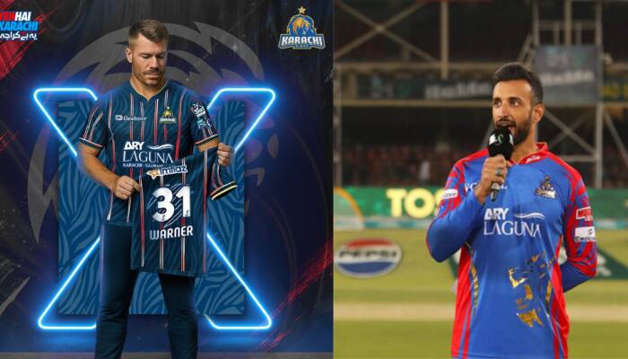 PSL 2025: Karachi Kings Reveal New Jersey Featuring New Captain David Warner, Sideline Shan Masood