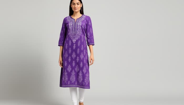 Top 4 Gorgeous Chikankari Kurtis: Myntra Fashion Carnival