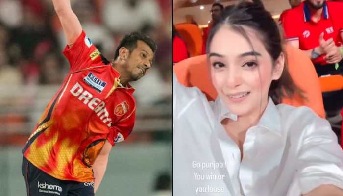 RJ Mahvash Sparks Buzz At IPL 2025 Match, Cheers For Yuzvendra Chahal Amid Dating Rumours - Watch