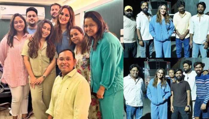 Sonakshi Sinha Completes Filming For Her Telugu Debut 'Jatadhara'