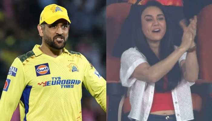 MS Dhoni’s Priceless Reaction To Preity Zinta’s Wild Celebration After Shashank Singh’s Catch Drop, Video Goes Viral - Watch
