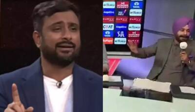 Ambati Rayudu Calls Sidhu 'Girgit' On Live TV; Navjot Singh Sidhu’s Fiery Reply Stuns Panel - Watch