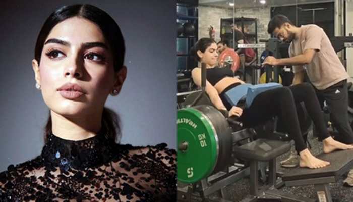Khushi Kapoor Tries A 240 Kgs Hip Thrust, Sweats It Out In The Gym! Khushi Kapoor Tries A 240 Kgs Hip Thrust, Sweats It Out In The Gym!