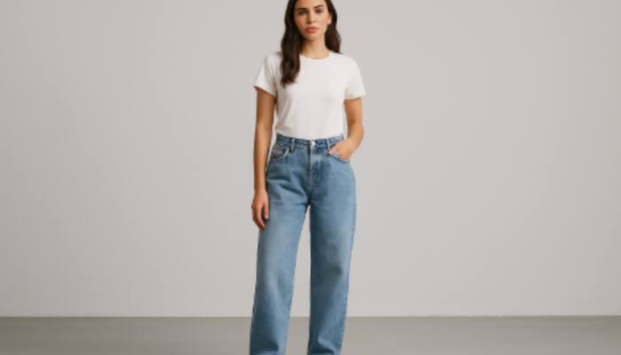 Find the Most Stylish Wide Leg High-Rise Stretchy Jeans For Women