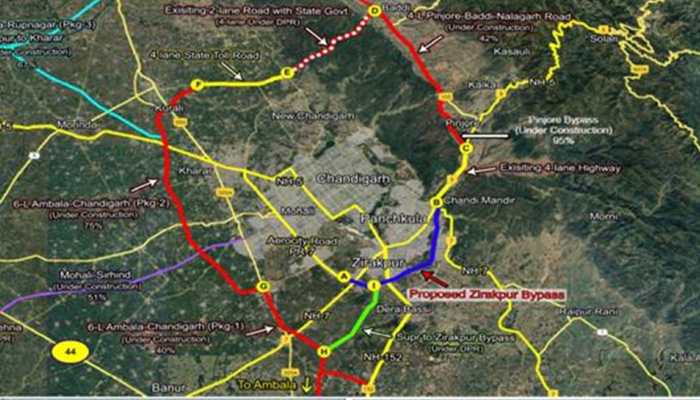 Modi Govt Approves Six-Lane Zirakpur Bypass: To Reduce Traffic Jam, Cut Travel Time By....; Check Length, Cost, Details