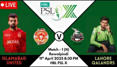 ISL vs LAH PSL 2025 FREE LIVE Streaming: When and where to watch Islamabad United vs Lahore Qalandars 1st match live telecast on TV and Mobile Apps online