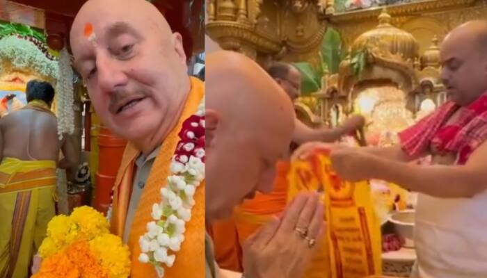 Hanuman Jayanti 2025: Anupam Kher Seeks Blessings At Siddhivinayak Temple 