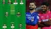 RR vs RCB Playing XI