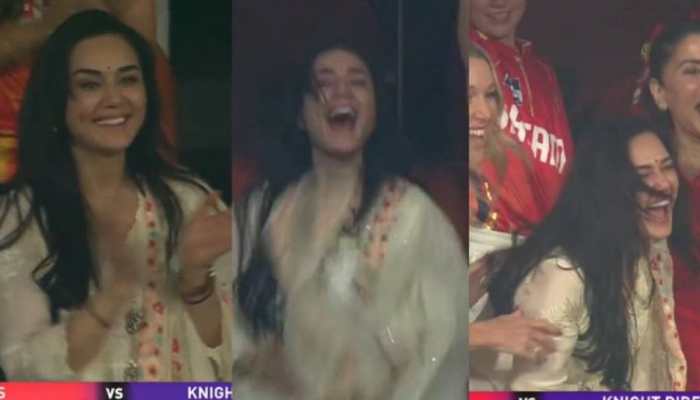 Preity Zinta’s Emotional Celebration Goes Viral As PBKS Pulls Off A Historic IPL Win - Watch