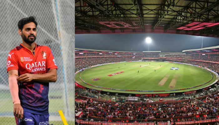 'Chinnaswamy Isn’t What It Used to Be' – Bhuvneshwar Kumar on Stadium’s Changing Nature 'Chinnaswamy Isn’t What It Used to Be' – Bhuvneshwar Kumar on Stadium’s Changing Nature