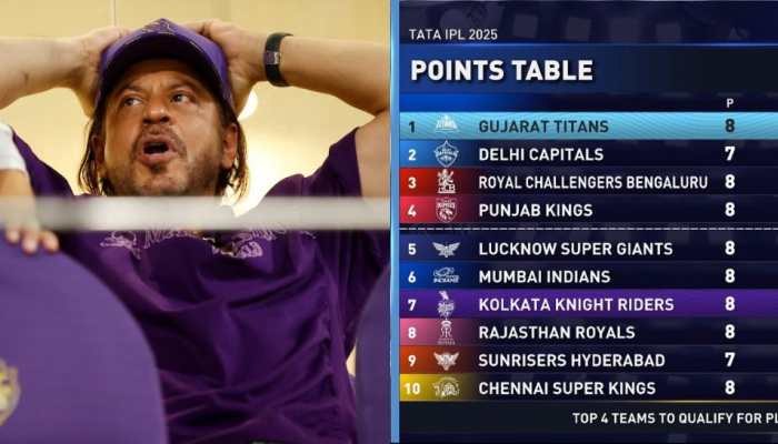 KKR's Qualification Scenario: How Can Ajinkya Rahane's Kolkata Knight Riders Qualify For IPL 2025 Playoffs After 5 Defeats In 8 Games?