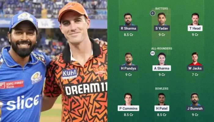 SRH vs MI Dream11 Prediction IPL 2025: Fantasy Tips, Today's Playing XI, Captain, Vice-Captain Picks For Sunrisers Hyderabad vs Mumbai Indians 41st Match