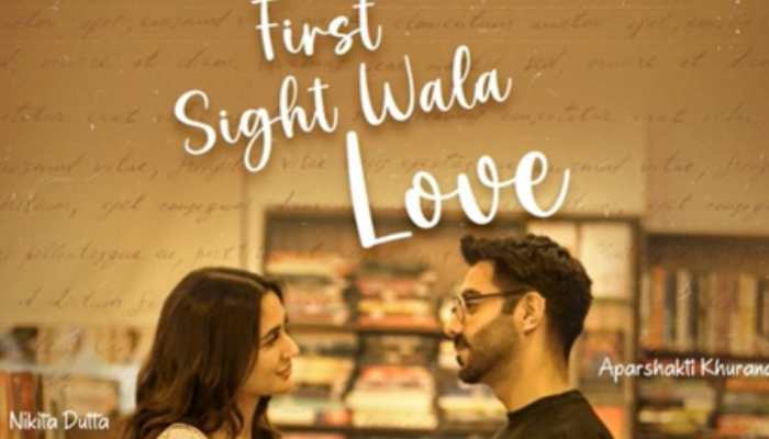  Aparshakti Khurana Drops New Single, "First Sight Wala Love," Featuring Nikita Dutta