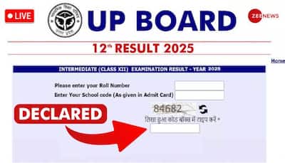 UP Board Result 2025: Class 12th Result DECLARED At upmsp.edu.in- Check Direct Link, Pass Percentage Here