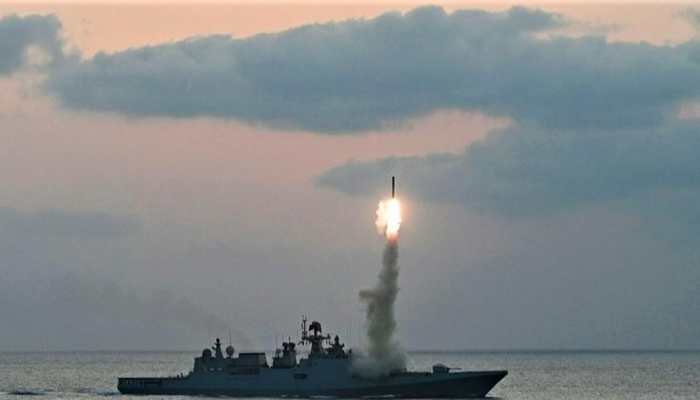Indian Navy Test Fires Anti-Ship Missile In Arabian Sea To Showcase Combat Readiness