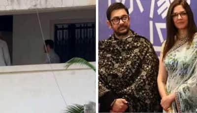 Trending: Aamir Khan Meets Ex-Wife Reena Dutta With Girlfriend Gauri Spratt And Son Junaid - Watch