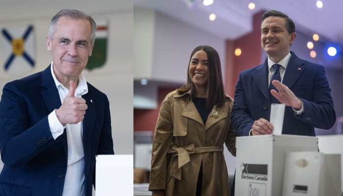 Canada Votes Amid Diplomatic And Economic Tensions With US, Trump As Pierre Poilievre Takes On Mark Carney Canada Votes Amid Diplomatic And Economic Tensions With US, Trump As Pierre Poilievre Takes On Mark Carney