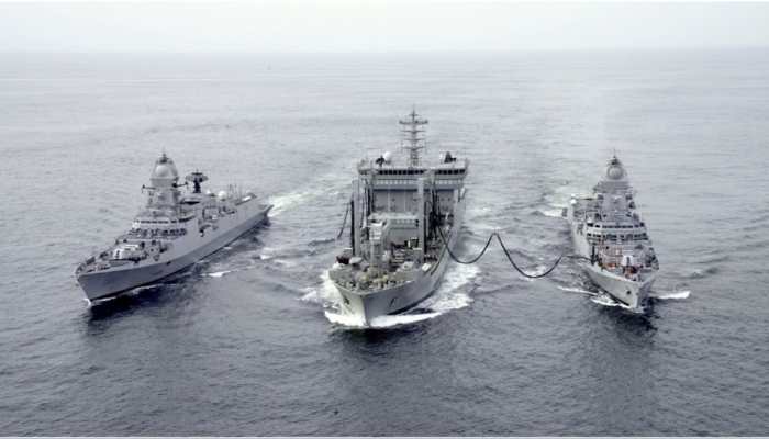 'Fuelling The Maritime Might': Indian Navy Sends Strong Signal Amid Tensions With Pakistan