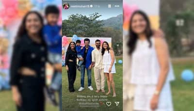 Anushka Sharma And Virat Kohli Seen In Rare Pic From Daughter Vamika’s Birthday Bash