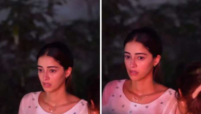 Nirmal Kapoor Funeral: Ananya Panday Breaks Down In Tears | VIDEO